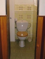 Privát Kunerad - WC (piętro)